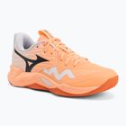 Volejbalové topánky Mizuno Wave Momentum Pro flamingo coral/carbon/white