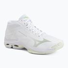 Dámske volejbalové topánky Mizuno Wave Lightning Pro Mid white/aqua gray/ambrosia