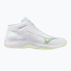 Dámske volejbalové topánky Mizuno Lightning Select Mid white/aqua gray/ambrosia