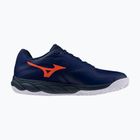 Pánske tenisové topánky Mizuno Wave Enforce Court 2 CC beacon blue/lava orange/white