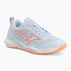 Dámske hádzanárske topánky Mizuno Wave Stealth Elite blue finch/white