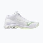 Dámske volejbalové topánky Mizuno Wave Lightning Pro Mid white/aqua gray/ambrosia