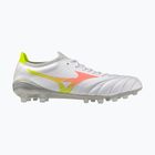 Kopačky  Mizuno Morelia Neo V β Pro AG white/lava orange/evening primrose