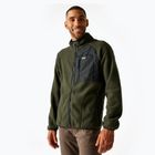 Pánska fleecová mikina REGATTA Frankie Borg dark khaki