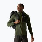Pánska fleecová mikina REGATTA Alven dark khaki/black