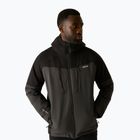Pánska nepremokavá bunda Regatta Highton Stretch Padded Jacket ash/black