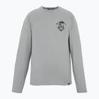 Pánske tričko longsleeve REGATTA Maylow misty grey mountain road