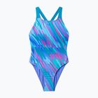Detské jednodielne plavky Speedo Allover Pwerbackback moonlight lavender/hyper teal