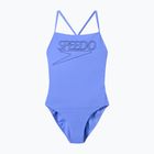 Dámsky jednodielny plavkový úbor Speedo Endurance+ Logo Thin Strap moonlight lavender