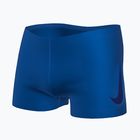 Chlapčenské plavecké boxerky Nike Logo Graphic Square Leg game royal