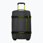Cestovný kufor American Tourister Urban Track Duffle s kolieskami 55 l čierny / limetkový