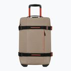 Cestovný kufor American Tourister Urban Track Duffle s kolieskami 55 l béžový / oranžový