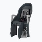 Detská sedačka na bicykel Polisport Guppy Maxi+ CFS dark grey/silver