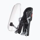 Detská sedačka na bicykel Polisport Guppy Mini+ FHT dark grey/silver