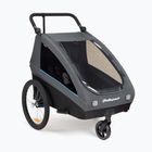 Vozík za bicykel Polisport Kids Trailer&Stroller black/grey