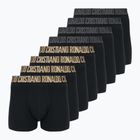 Pánske boxerky CR7 Basic Trunk 8 párov black