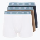 Pánske boxerky CR7 Basic Trunk 3 ks 712 multicolour