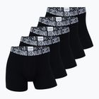 Pánske boxerky CR7 Basic Trunk 5 párov 2422 black