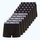 Pánske boxerky CR7 Basic Trunk 10 ks black