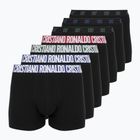 Pánske boxerky CR7 Basic Trunk 7 párov 2810 black