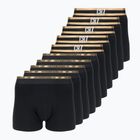 Pánske boxerky CR7 Basic Trunk 10 párov black