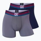 Pánske boxerky CR7 Fashion Trunk Micro 2 páry 457 multicolour