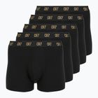 Pánske boxerky CR7 Basic Trunk 5 párov 2352 black