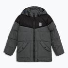 Detská zateplená bunda LEGO Lwjebel 733 dark grey melange