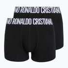 Pánske boxerky CR7 Fashion Trunk 2 pack black