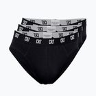 Pánske boxerky CR7 Basic Brief 3 páry black