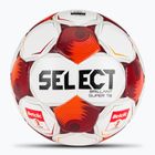 Futbalová lopta SELECT Brillant Super FIFA Betclic 1 v25 white/red veľkosť 5