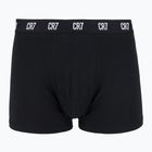 Pánske boxerky CR7 Basic Trunk 3 páry white/ greymelange/ black