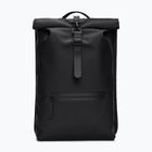Mestský batoh Rains Rucksack Rolltop 13 + 4 l black