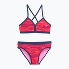 Farba Detské dvojdielne plavky AOP Bikini červené CO7201175380