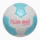 Loptu na hádzanú Hummel Classic Energizer off white/light blue/marine size 0