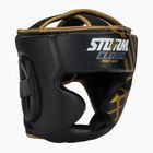 Boxerská prilba StormCloud Lynx black/gold