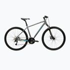 Krosový bicykel KROSS Evado 3.0 grey/teal/gloss