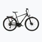 Pánsky trekingový bicykel KROSS Trans 7.0 black/silver/gloss