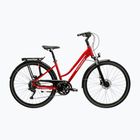 Dámsky trekingový bicykel KROSS Trans 5.0 In red/silver/gloss