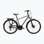 Pánsky trekingový bicykel KROSS Trans 4.0 grey/black/matte