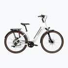 Elektrický bicykel KROSS Trans Hybrid 1.0 el. 522 Wh pearl/black/gloss