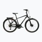 Pánsky trekingový bicykel KROSS Trans 7.0 black/silver/gloss
