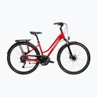 Dámsky trekingový bicykel KROSS Trans 5.0 In red/silver/gloss
