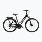 Dámsky trekingový bicykel KROSS Trans 4.0 In black/silver/gloss
