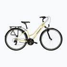 Dámsky trekingový bicykel KROSS Trans 1.0 In beige/purple/gloss