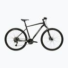 Krosový bicykel KROSS Evado 7.0 black/silver/gloss
