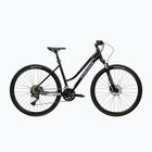 Dámsky crossový bicykel KROSS Evado 7.0 In black/purple