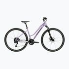 Dámsky krosový bicykel  KROSS Evado 5.0 In purple/black/gloss