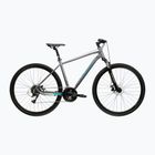 Krosový bicykel KROSS Evado 3.0 grey/teal/gloss