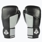 Boxerské rukavice Bushido Muay Thai z prírodnej kože čierne ARB-431sz